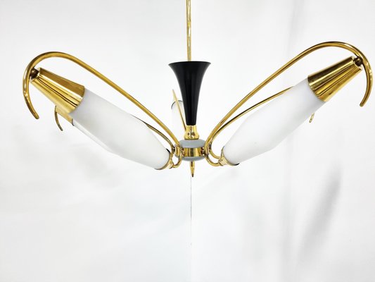 Mid-Century Italian Chandelier, 1960s-IRH-1186886