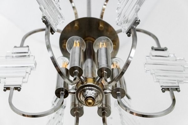 Mid-Century Italian Chandelier by Sciolari, 1970-ZVH-1177311