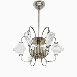 Mid-Century Italian Chandelier by Sciolari, 1970-ZVH-1177311