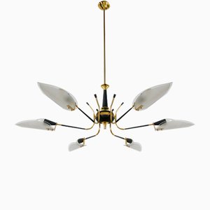 Mid-Century Italian Chandelier from Stilnovo, 1957-MTX-1748679