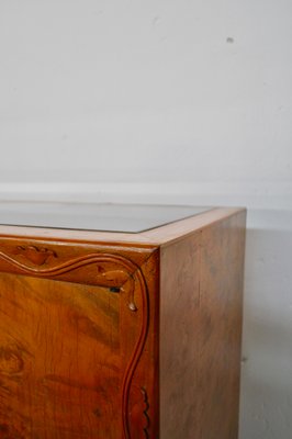 Mid-Century Italian Cherrywood and Walnut Sideboards, 1950s, Set of 2-KNM-618384