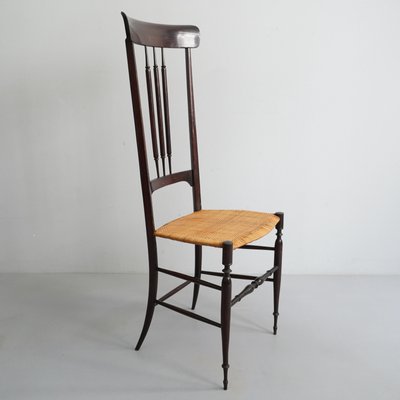 Mid-Century Italian Chiavari Chair by Enzo Rotella, 1950s, Set of 2-RST-1166533