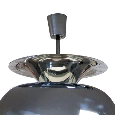 Mid-Century Italian Chromed Pendant Lamp, 1970-UZ-1329717