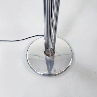 Mid-Century Italian Chromed Steel Moana Floor Lamp by Massoni for Iguzzini, 1960s-GDD-1114708