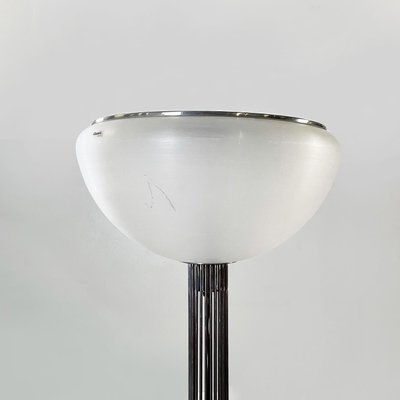 Mid-Century Italian Chromed Steel Moana Floor Lamp by Massoni for Iguzzini, 1960s-GDD-1114708