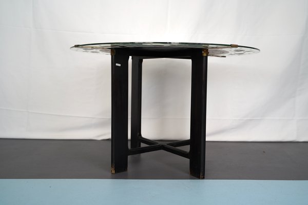 Mid-Century Italian Coffee Table from Cristal Art, 1950s-OT-691045