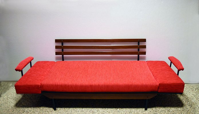 Mid-Century Italian Corduroy Sofa, 1950s-HS-743410