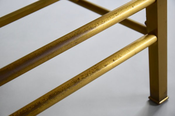 Mid-Century Italian Double Brass Bed by Osvaldo Borsani-IEI-1005452