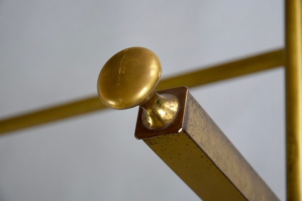 Mid-Century Italian Double Brass Bed by Osvaldo Borsani-IEI-1005452