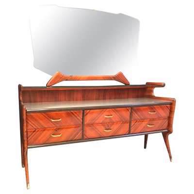 Mid-Century Italian Dresser with Mirror-MBH-1032490