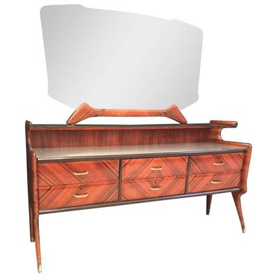 Mid-Century Italian Dresser with Mirror-MBH-1032490