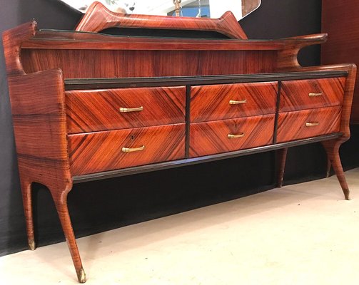 Mid-Century Italian Dresser with Mirror-MBH-1032157