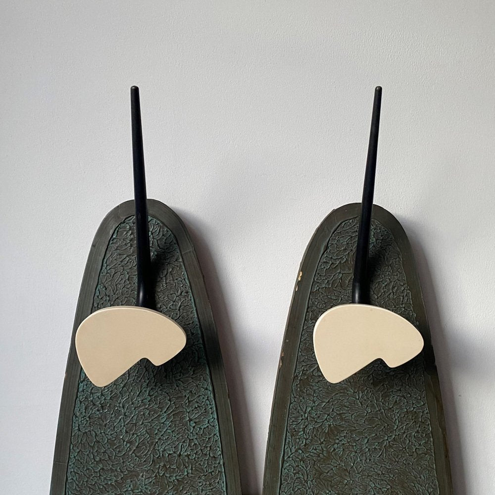 Mid-Century Italian Egyptian Revival Coat Rack, 1950s