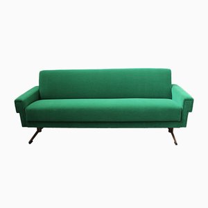 Mid-Century Italian Emerald Green Sofa-HZ-629100