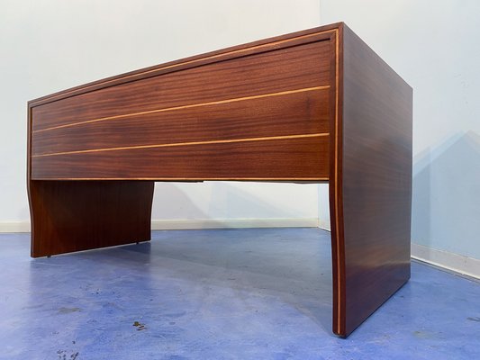 Mid-Century Italian Executive Desk by Osvaldo Borsani for Atelier Borsani Varedo, 1940s-MTX-1705051