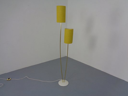 Mid-Century Italian Floor Lamp with Two Lanterns, 1950s-RDW-1291206