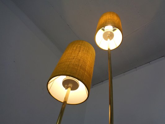 Mid-Century Italian Floor Lamp with Two Lanterns, 1950s-RDW-1291206