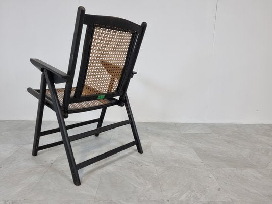 Mid-Century Italian Foldable Chair, 1960s-IRH-1134455