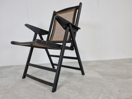 Mid-Century Italian Foldable Chair, 1960s-IRH-1134455