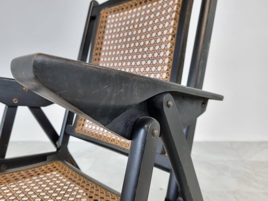 Mid-Century Italian Foldable Chair, 1960s-IRH-1134455