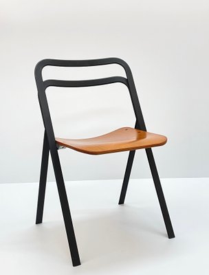 Mid-Century Italian Folding Chairs by Giorgio Cattelan for Cidue, Italy, 1970s, Set of 2-JDR-1125595