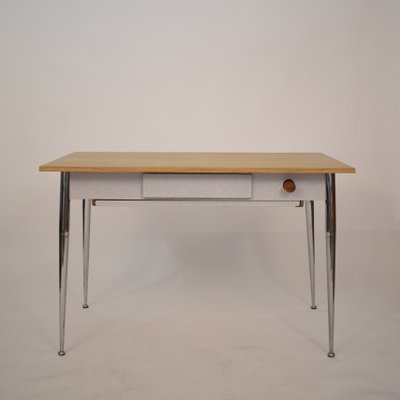 Mid-Century Italian Formica and Chrome Dining Table, 1950s-FB-586515