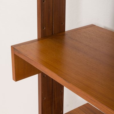 Mid-Century Italian Freestanding Teak Wall Unit, 1970s-UE-2036254