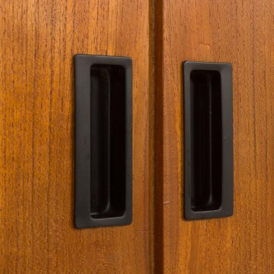 Mid-Century Italian Freestanding Teak Wall Unit, 1970s-UE-2036254