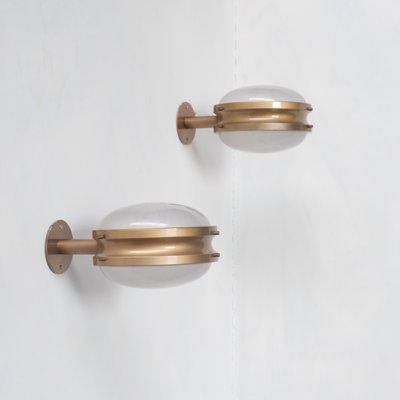 Mid-Century Italian Gamma Wall Lights by Sergio Mazza for Artemide, Set of 2-JRP-1117572