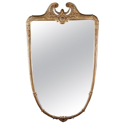 Mid-Century Italian Giltwood Mirror, 1950-MBH-1031819