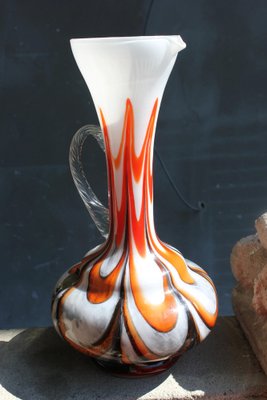 Mid-Century Italian Glass Vase by Vetreria Barbieri Vb, 1970s-UWJ-1327049