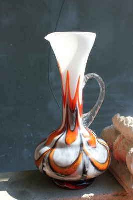 Mid-Century Italian Glass Vase by Vetreria Barbieri Vb, 1970s-UWJ-1327049