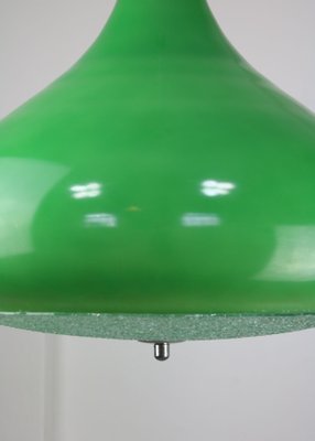 Mid-Century Italian Green Glass Pendant Lamp-HGJ-1438390