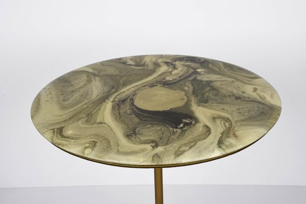 Mid-Century Italian Gueridon Round Table, 1950s-JDR-1125637