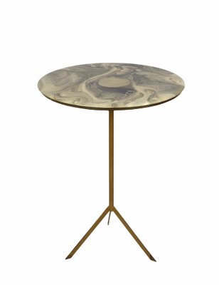 Mid-Century Italian Gueridon Round Table, 1950s-JDR-1125637