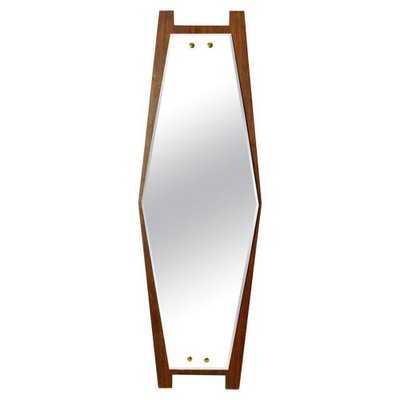 Mid-Century Italian Hexagonal Mirror, 1950s-FO-554156