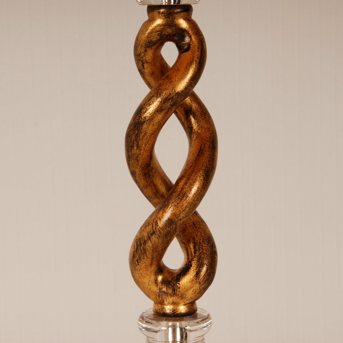 Mid-Century Italian Hollywood Regency Barley Twist Table Lamp from Banci, 1970s