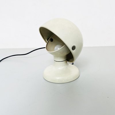 Mid-Century Italian Jucker Table Lamp in White Metal by Tobia Scarpa for Flos, 1963-GDD-1251071