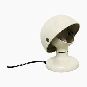 Mid-Century Italian Jucker Table Lamp in White Metal by Tobia Scarpa for Flos, 1963-GDD-1251071