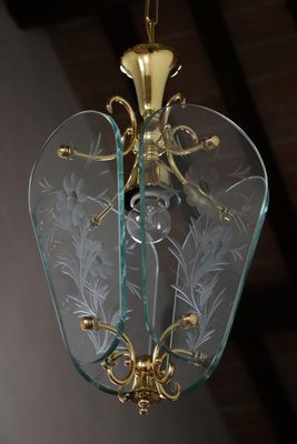 Mid-Century Italian Lantern or Pendant Lamp by Pietro Chiesa for Fontana Arte-MTX-1260927