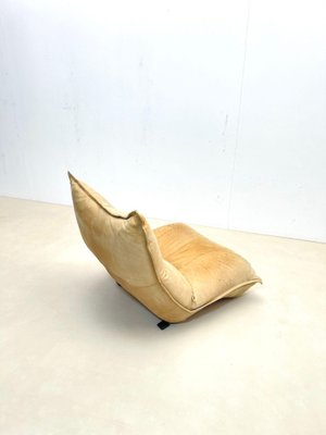 Mid-Century Italian Lounge Chair in Leather, 1970s-FGA-1225955