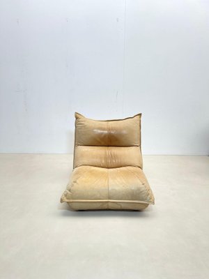 Mid-Century Italian Lounge Chair in Leather, 1970s-FGA-1225955