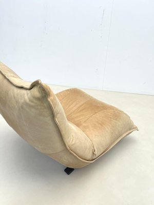 Mid-Century Italian Lounge Chair in Leather, 1970s-FGA-1225955