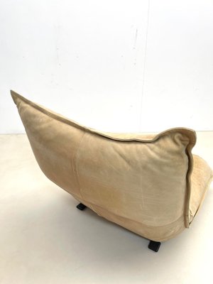 Mid-Century Italian Lounge Chair in Leather, 1970s-FGA-1225955