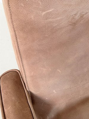 Mid-Century Italian Lounge Chair in Suede by Guido Bonzani for Tecnosalotto, 1970s-VNE-1306692