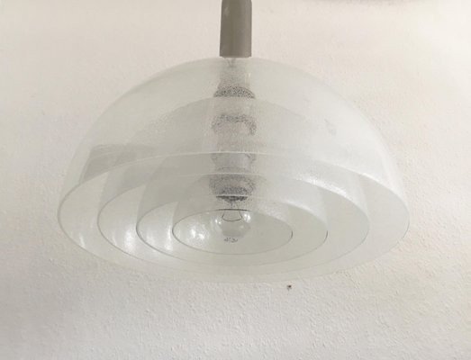 Mid-Century Italian LT 338 Glass Pendant Lamp by Carlo Nason for Mazzega-UAH-850705