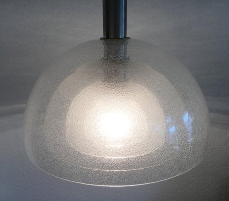 Mid-Century Italian LT 338 Glass Pendant Lamp by Carlo Nason for Mazzega-UAH-850705