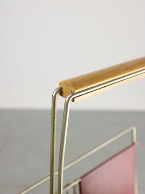 Mid-Century Italian Magazine Rack-HGJ-1017398