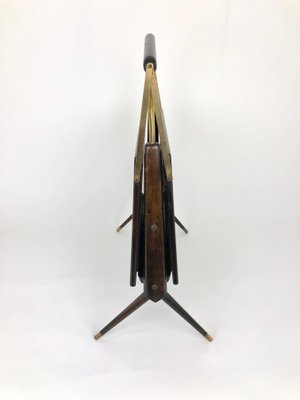 Mid-Century Italian Magazine Rack in Ico Parisi Style-LYQ-1171688