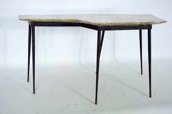 Mid-Century Italian Marble Side or Coffee Table, 1950s-OT-2027848